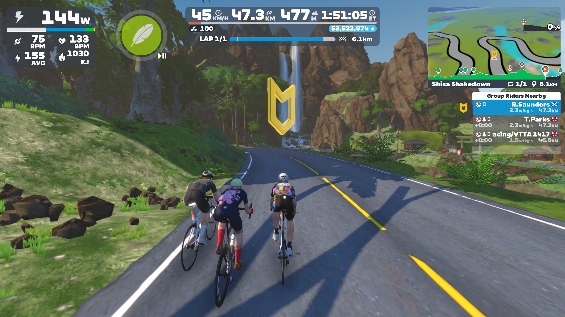Virtual club run